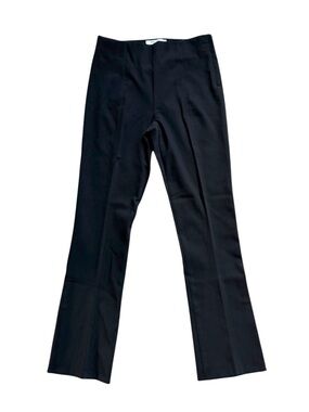 M.M. Lafleur Foster Pant Womens 10 Black High Rise Slim Straight Stretch Office